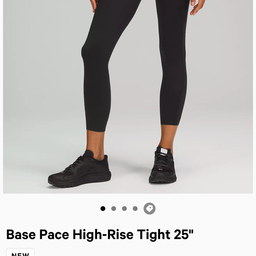 Lulu Base Pace 25” leggings